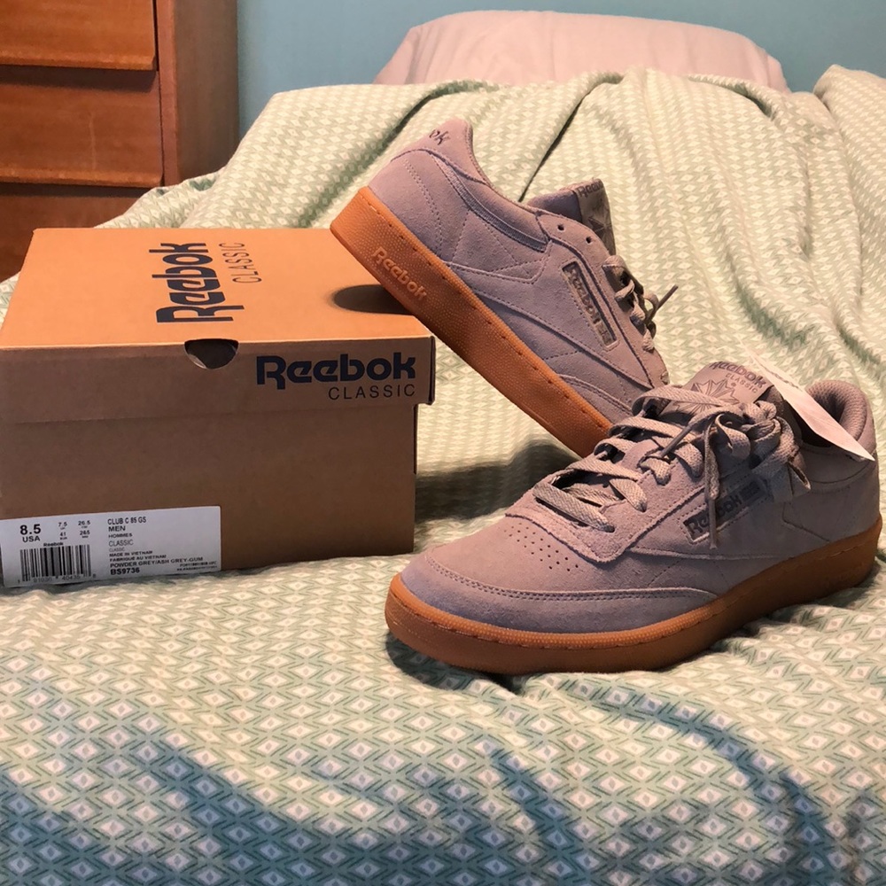 Reebok C 85 Gum Sole: Men’s US 8.5